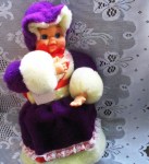 pajama doll purple